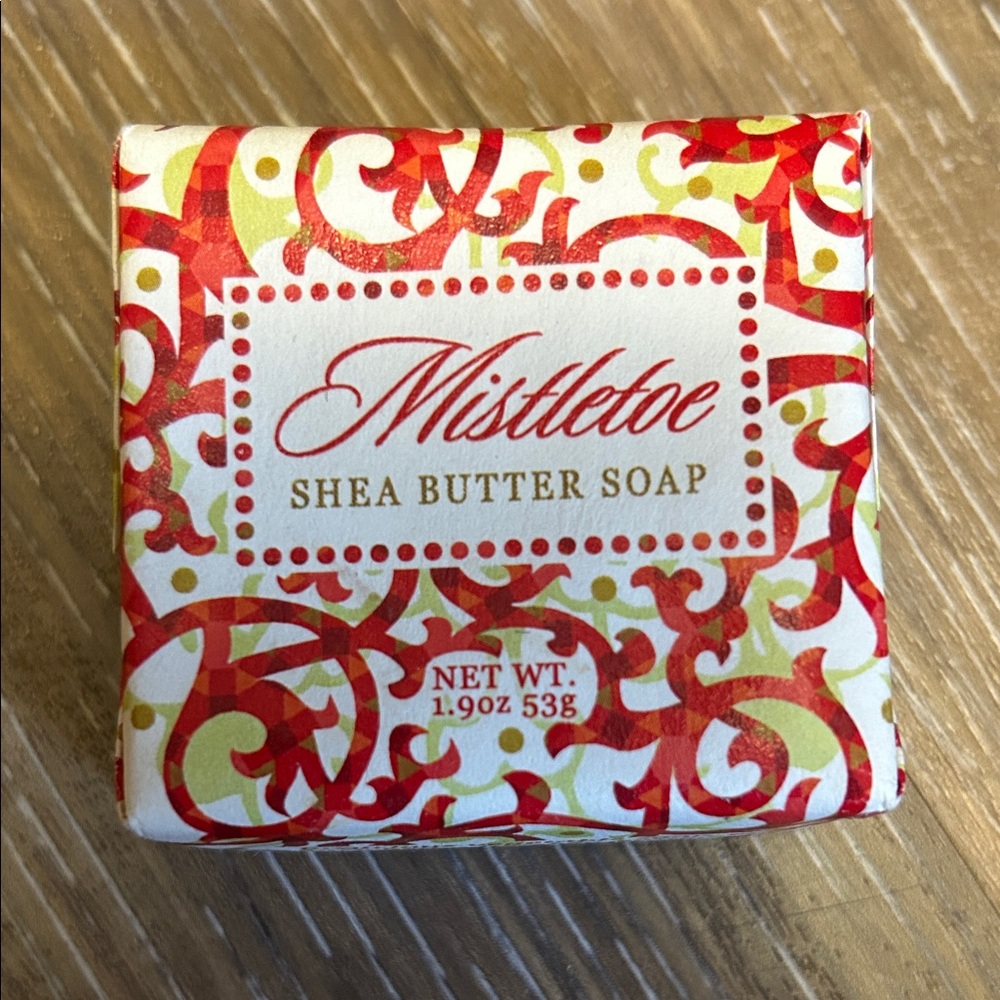 ❤️Greenwich Bay Mistletoe Shea Butter Small size Soap - 1.9 oz.